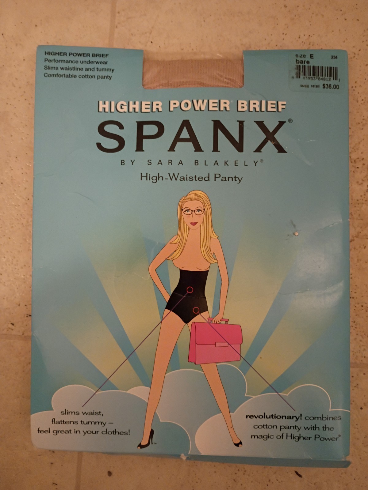 NEW Spanx Higher Power High Waisted Power Panty Size E Bare Smooths & Slims NEW Spanx Higher Power High Waisted Power Panty Size E Bare Smooths & Slims