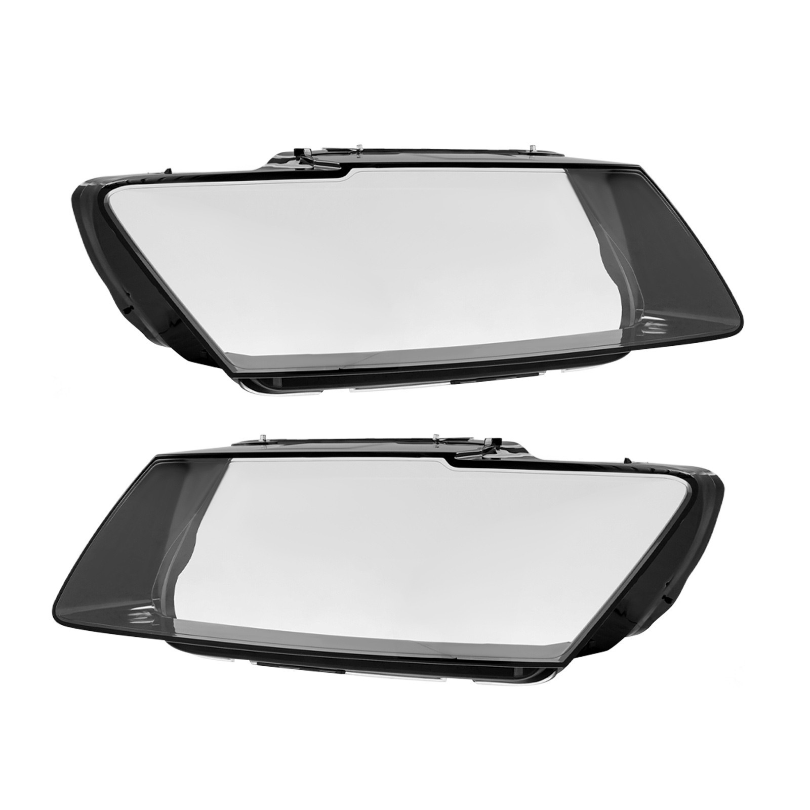 1 Pair Headlight Lens Cover For Audi Q5 2013-2017 Headlamp Lens Cover Shell