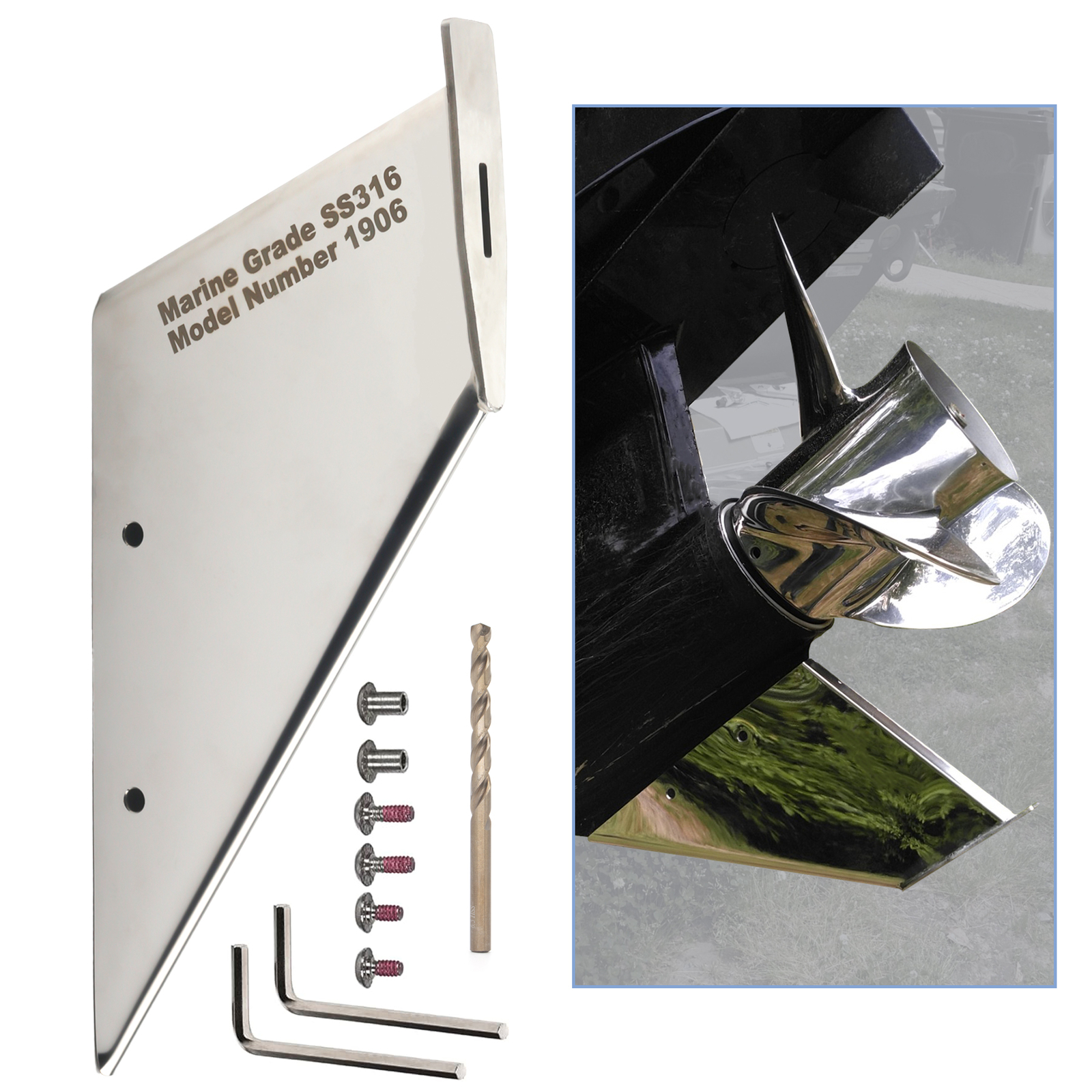 27071 Skeg Guard Skeg Protector Fits MERCURY MARINER 40-50-60hp 4Stroke Big Foot 27071 Skeg Guard Skeg Protector Fits MERCURY MARINER 40-50-60hp 4Stroke Big Foot
