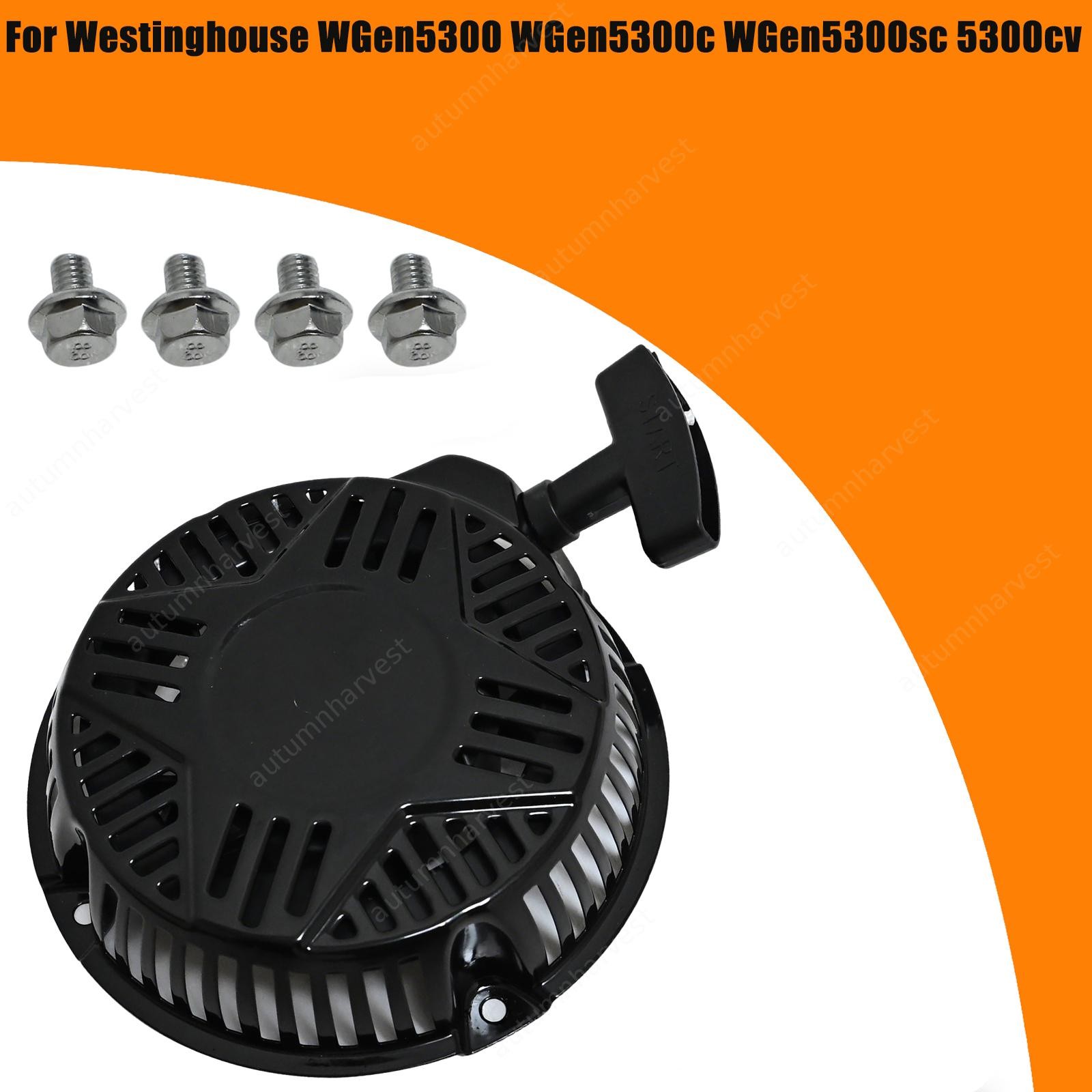 For Westinghouse WGen5300 WGen5300c WGen5300sc Generator Recoil Starter Assembly For Westinghouse WGen5300 WGen5300c WGen5300sc Generator Recoil Starter Assembly