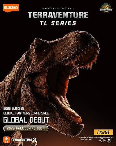 Preorder Blokees Jurassic World Terraventure TL01 Tyrannosaurus Rex 1/35 Preorder Blokees Jurassic World Terraventure TL01 Tyrannosaurus Rex 1/35