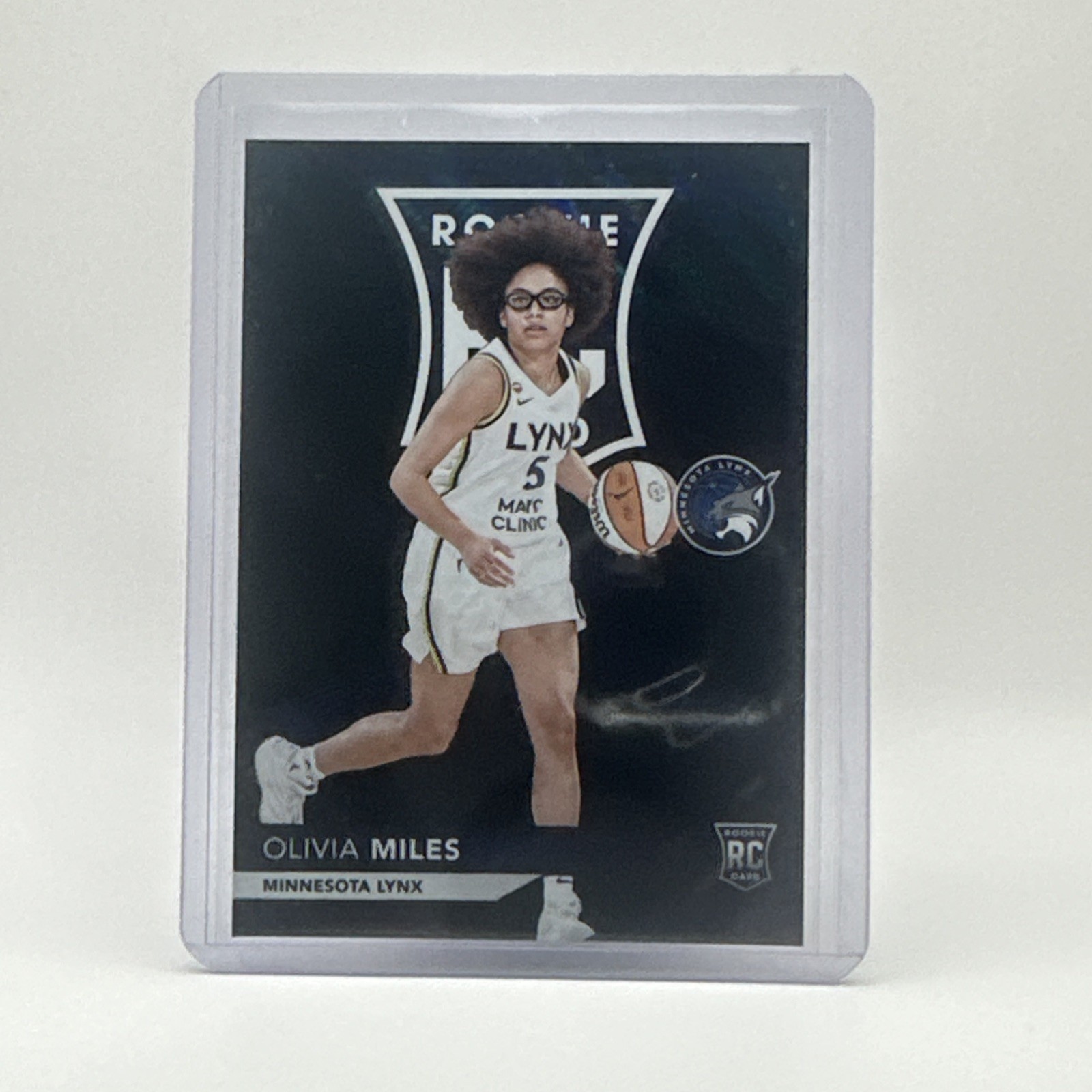 Panini 2026 The National Olivia Miles RC Black Foil #RC10 VIP SILVER PACK., Lynx Panini 2026 The National Olivia Miles RC Black Foil #RC10 VIP SILVER PACK., Lynx