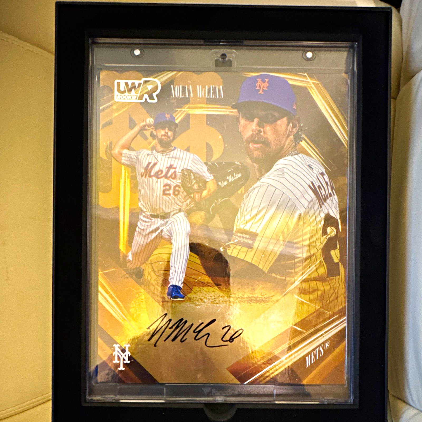 Topps 2024 Emanate Nolan McLean Mets Auto BB14880350 Fanatics /50