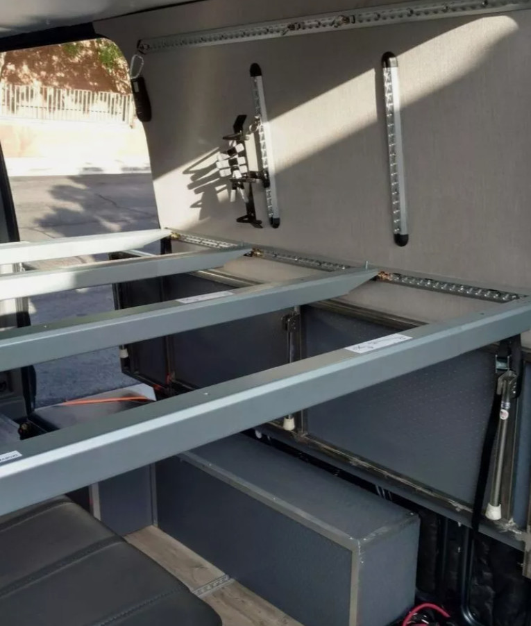 4x Beam Mercedes Benz Sprinter Camper Van Full Bed Support 55\