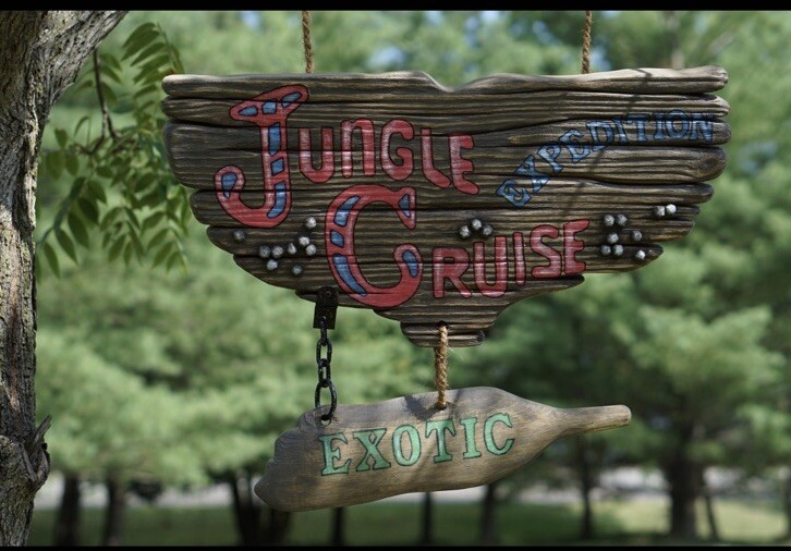 Disney’s Magic Kingdom Jungle Cruise Sign Disney’s Magic Kingdom Jungle Cruise Sign