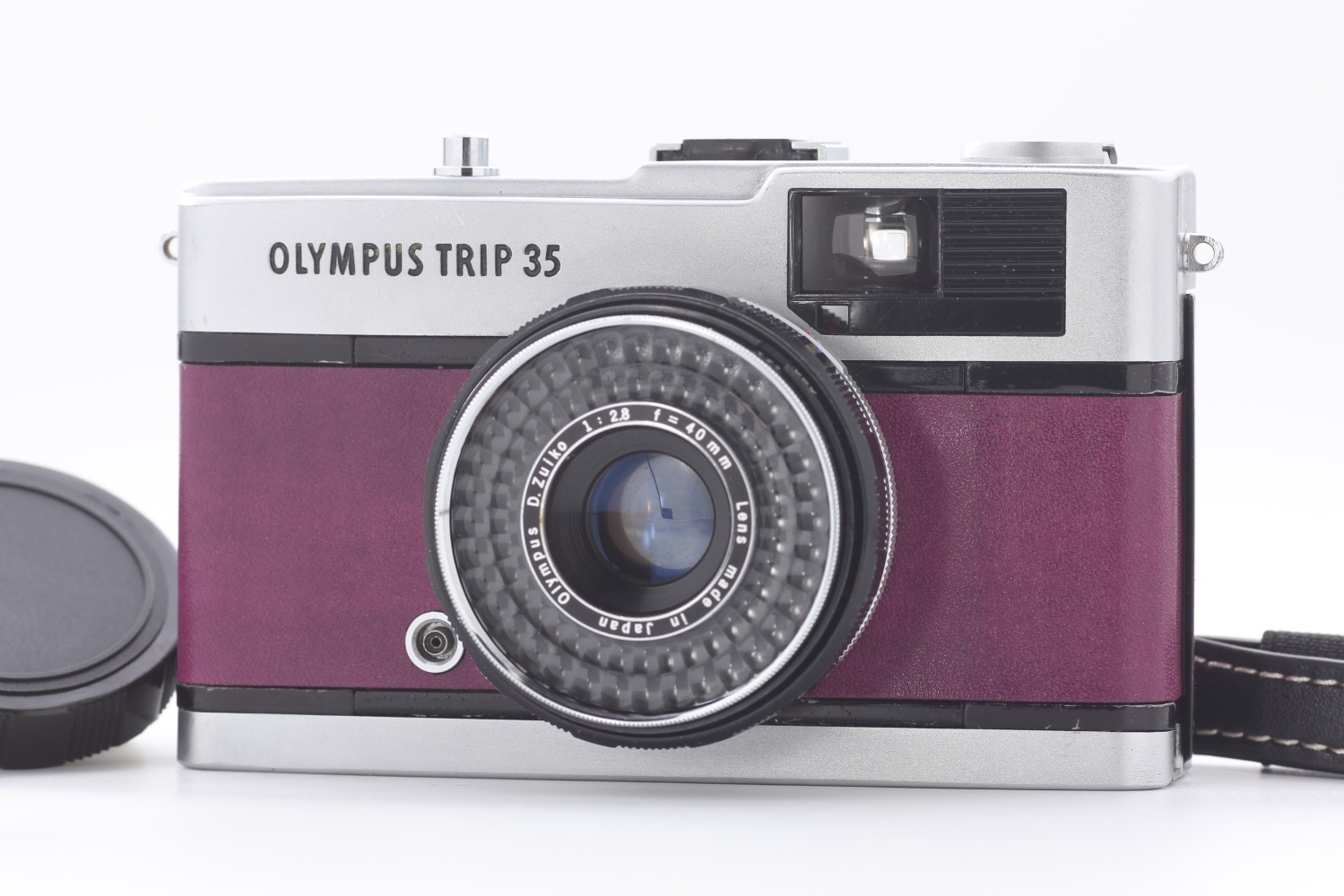 Olympus TRIP 35 Purple [CLA'd/N MINT] Film Camera Point & Shoot JAPAN sn537006