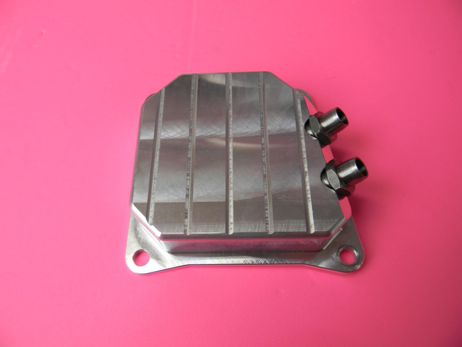 BILLET ALUMINUM DUAL PORT MUFFLER COVER FOR STIHL CHAINSAW MS461  --- UP 1151