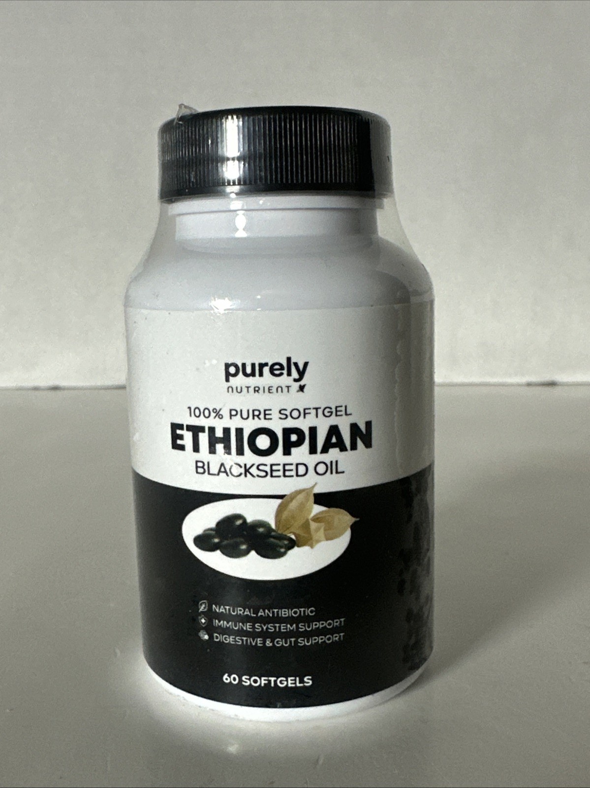 Purely Nutrient Ethiopian Black Seed Oil, Ethiopian organic BlackSeed Oil 60 ct. Purely Nutrient Ethiopian Black Seed Oil, Ethiopian organic BlackSeed Oil 60 ct.