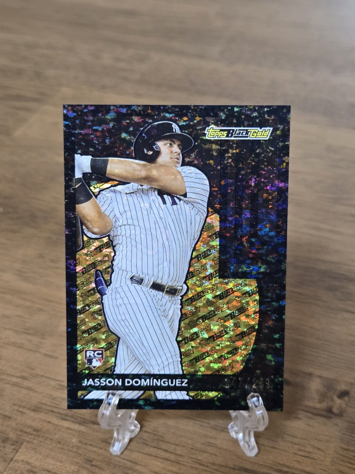 Jasson Domínguez 2024 Topps Black Gold RC  Black /299 New York Yankees CLEAN