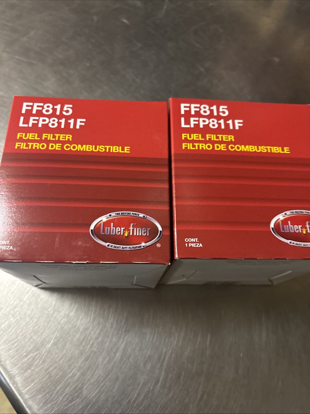 Lot of 2 - Filter Luber-Finer LFP811F - FORD International 6.9 Diesel 83-97 Lot of 2 - Filter Luber-Finer LFP811F - FORD International 6.9 Diesel 83-97