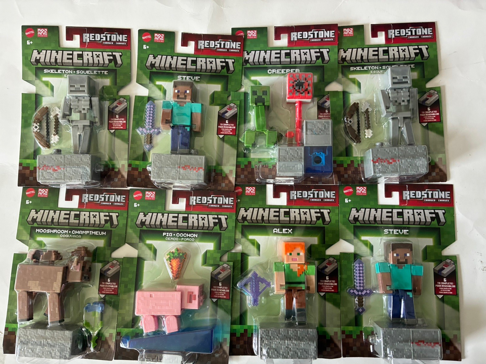 Mattel Minecraft Assortment You Get All 8 Figures That Are In Pictures Mattel Minecraft Assortment You Get All 8 Figures That Are In Pictures