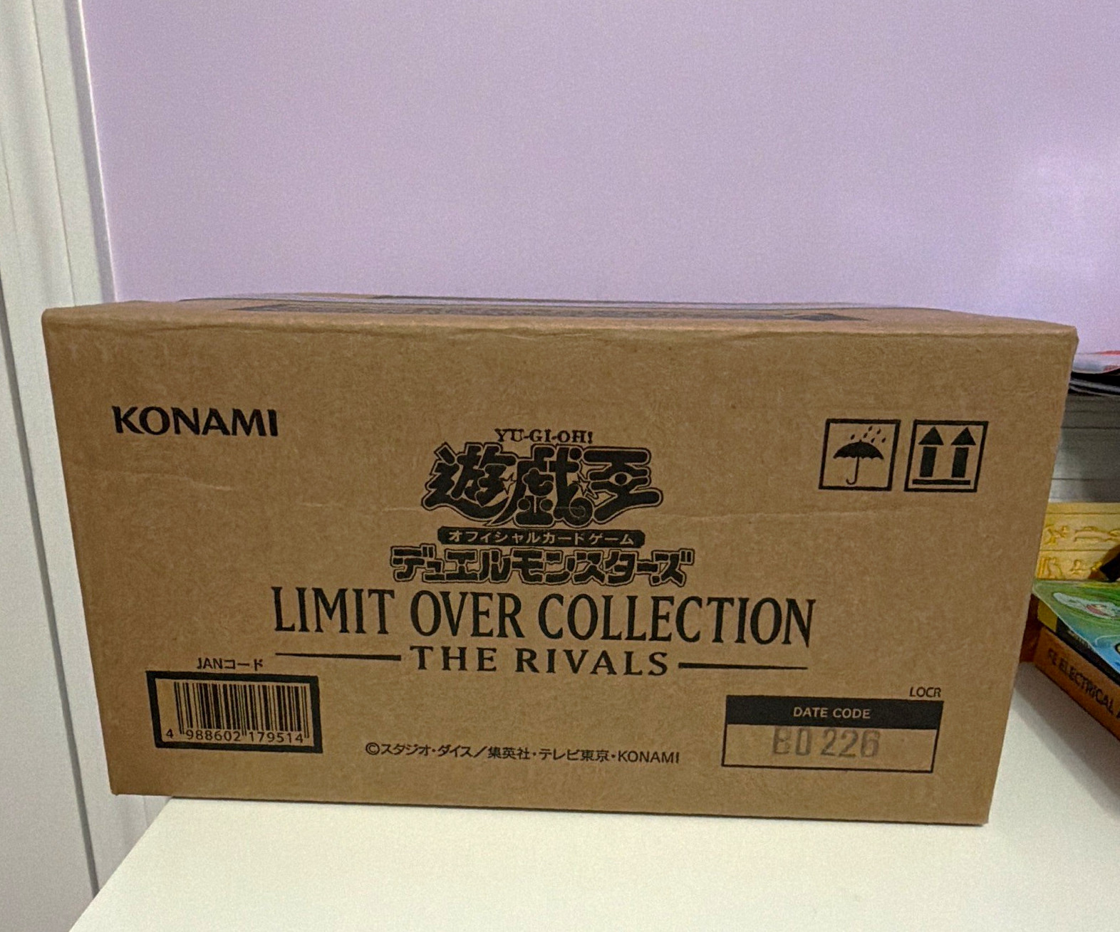 [Us Seller]YuGiOh Limited OverCollection Rivals Sealed Asia Sealed Case 24 Boxes