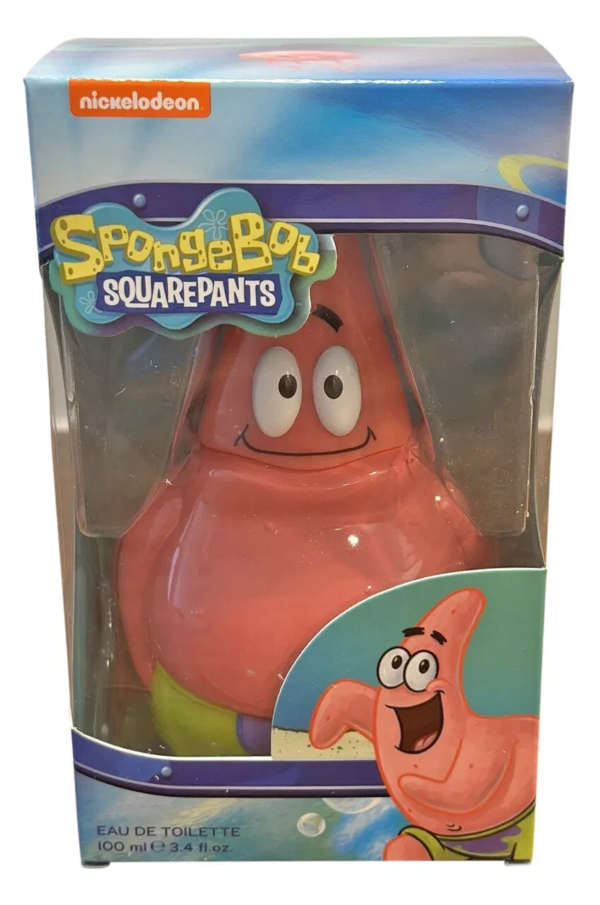 Spongebob Squarepants Patrick By Nickelodeon 3.4 oz - 100ml EDT Spray / NIB Spongebob Squarepants Patrick By Nickelodeon 3.4 oz - 100ml EDT Spray / NIB
