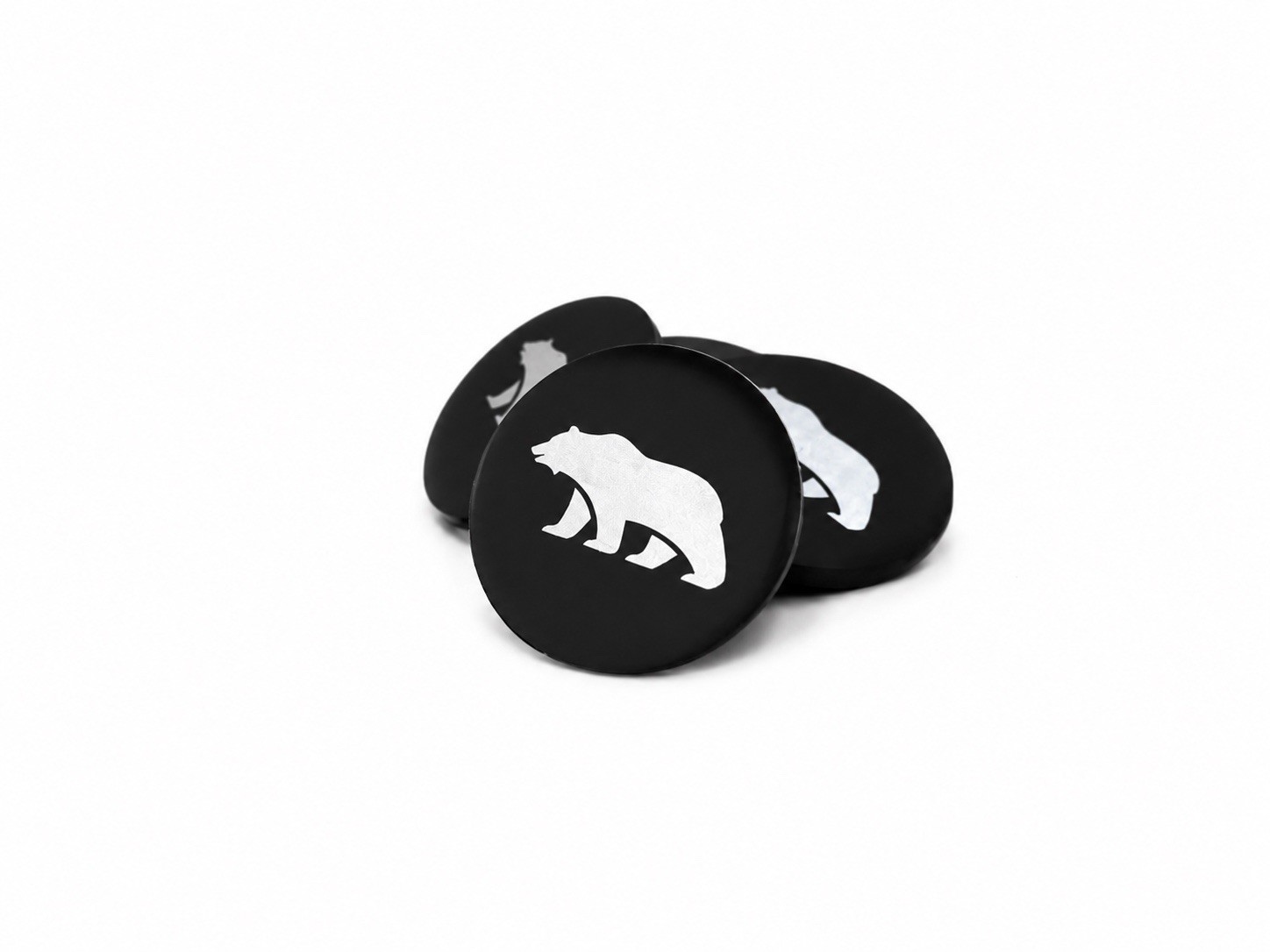 Lucid California Bear Non Floating Center Caps Air Gravity 63/64mm Lucid California Bear Non Floating Center Caps Air Gravity 63/64mm