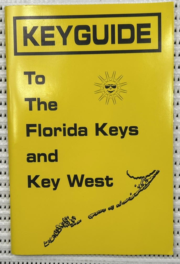 1993 Keyguide To The Florida Keys and Key West Softcover Illustrated 64pg 1993 Keyguide To The Florida Keys and Key West Softcover Illustrated 64pg