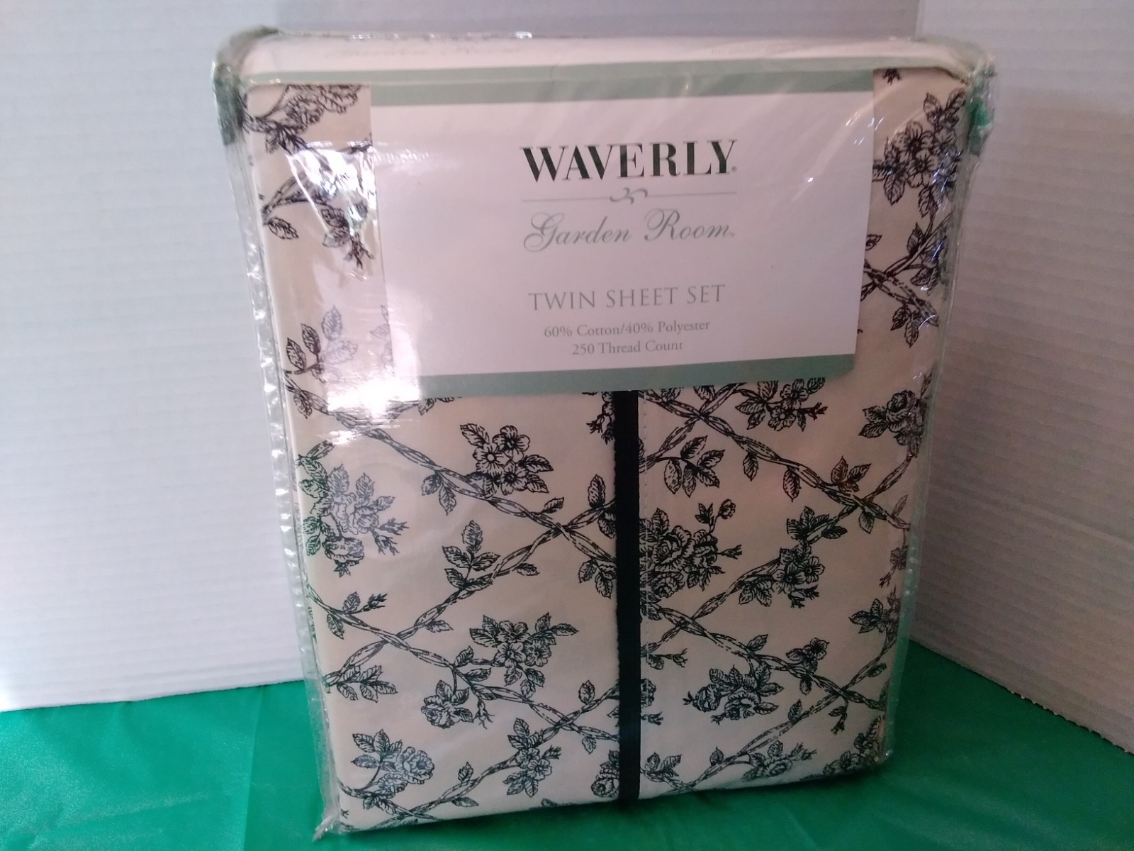 Vintage Waverly Garden Room Twin Sheet Set New Old Stock Cottage Vintage Waverly Garden Room Twin Sheet Set New Old Stock Cottage