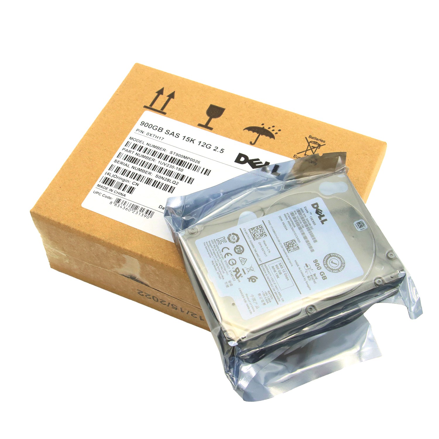NEW Dell 900GB SAS 15k 2.5\