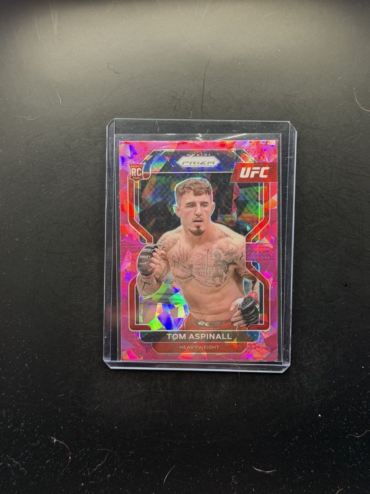 2022 Panini Prizm UFC - Tom Aspinall #134 Pink Ice Prizm (RC) 2022 Panini Prizm UFC - Tom Aspinall #134 Pink Ice Prizm (RC)