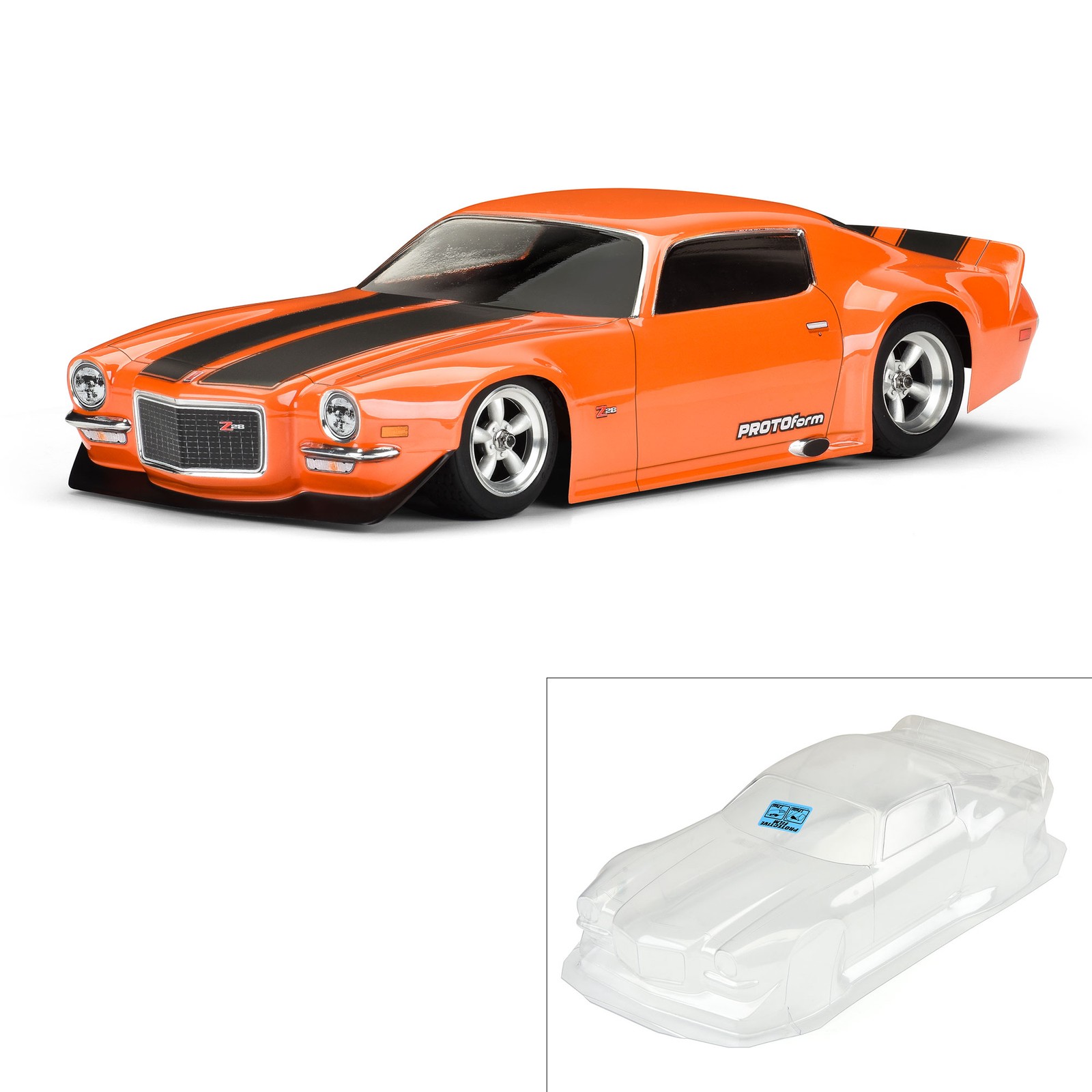 PROTOform 1971 Chevrolet Camaro Z28 Clear Body VTA Class PRM155240 Car/Truck