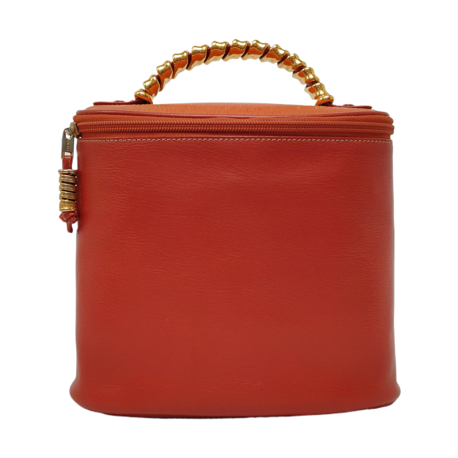 【Authentic】 LOEWE Velazquez Red Leather Handbags (DDP)