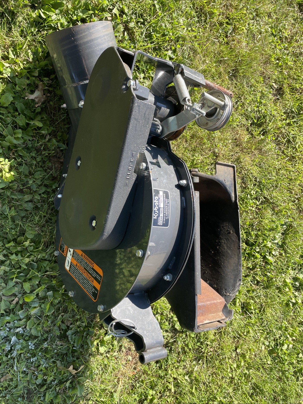 Genuine Kubota GCK48-700Z Grass Catcher Blower Unit Genuine Kubota GCK48-700Z Grass Catcher Blower Unit