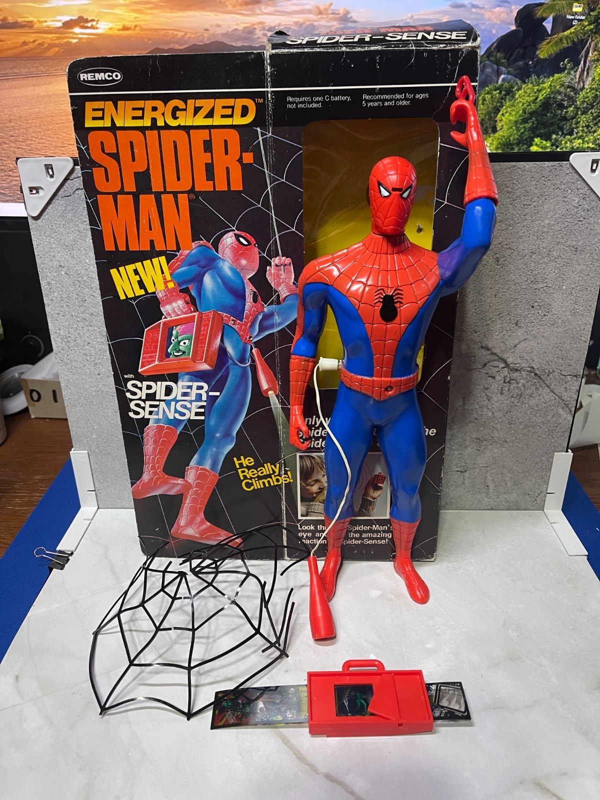 VINTAGE 1978 Remco Energized SPIDER-MAN 12\ VINTAGE 1978 Remco Energized SPIDER-MAN 12\