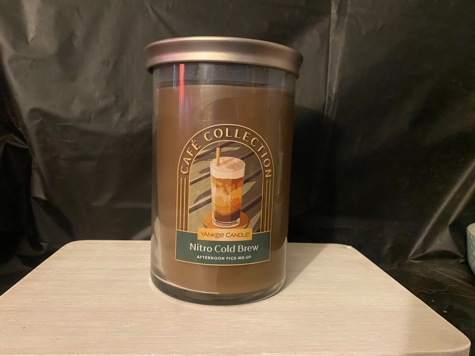 Yankee Candle 20oz Two-Wick Cafe Collection Nitro Cold Brew Yankee Candle 20oz Two-Wick Cafe Collection Nitro Cold Brew
