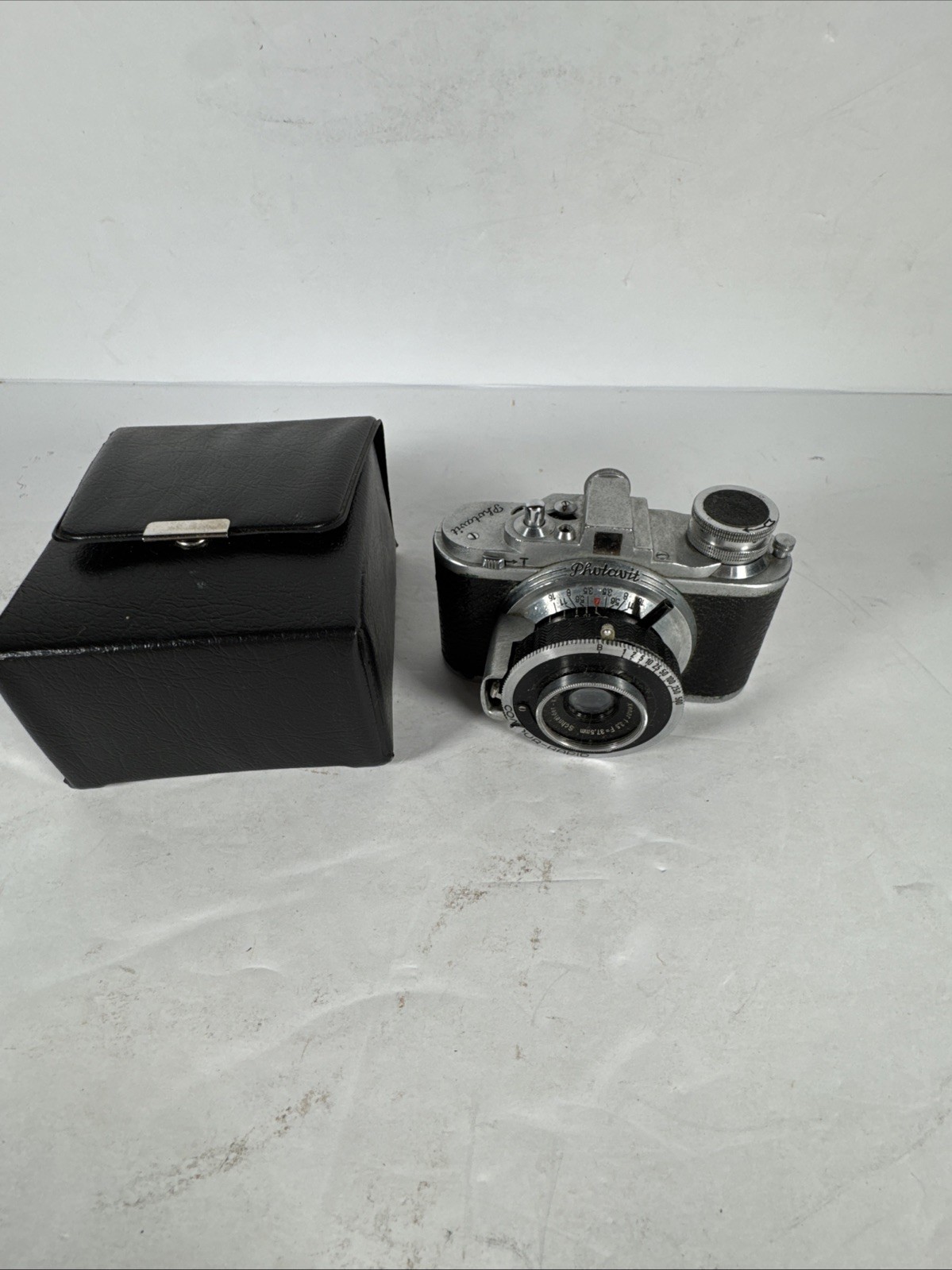 Bolta Photavit IV Viewfinder Camera With Schneider Kreuznach Xenar 37.5Mm 1:2.8 Bolta Photavit IV Viewfinder Camera With Schneider Kreuznach Xenar 37.5Mm 1:2.8