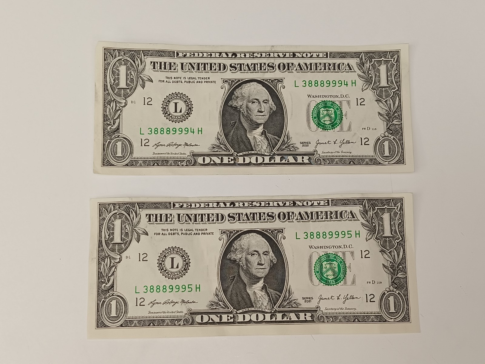 2 $1 Fancy Serials - High Coolness Rating 2 $1 Fancy Serials - High Coolness Rating