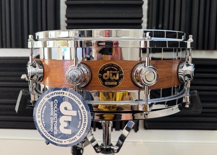 Extremely Rare NOS DW Craviotto Exotic Edge Snare Drum Workshop LOW SERIAL Extremely Rare NOS DW Craviotto Exotic Edge Snare Drum Workshop LOW SERIAL