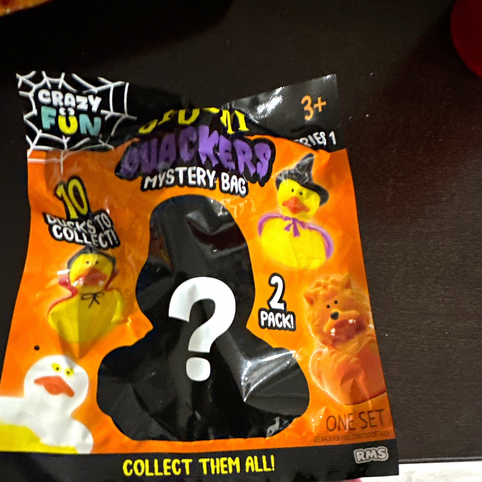 Crazy Fun Spooky Quackers Mystery Bag Series 1 Sealed Blind Pack 2 Figures Crazy Fun Spooky Quackers Mystery Bag Series 1 Sealed Blind Pack 2 Figures