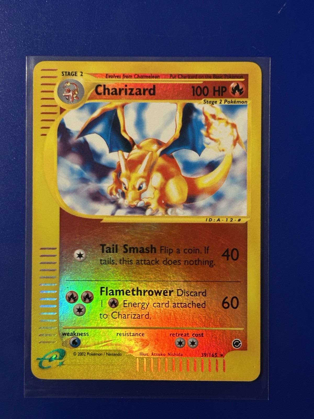Charizard 039/165 Expedition Base Set Reverse Holo Pokemon TCG Vintage LP Charizard 039/165 Expedition Base Set Reverse Holo Pokemon TCG Vintage LP