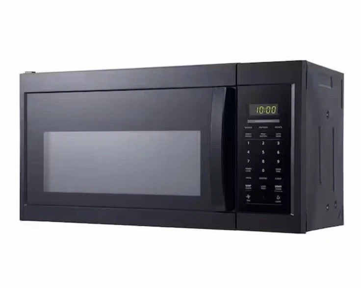 Vissani HVO170B 1.7 Cu Ft Over the Range Microwave 1000W Black New