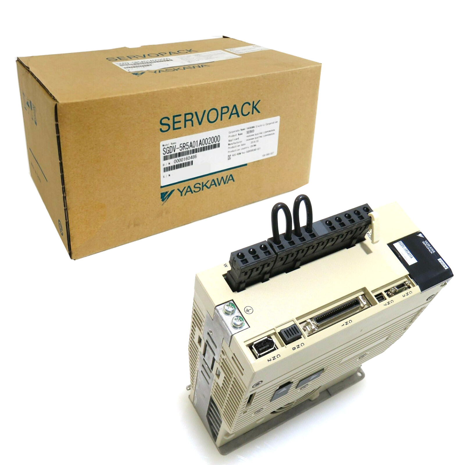 1PC New YASKAWA SGDV-5R5A01A Servo Driver 1PC New YASKAWA SGDV-5R5A01A Servo Driver