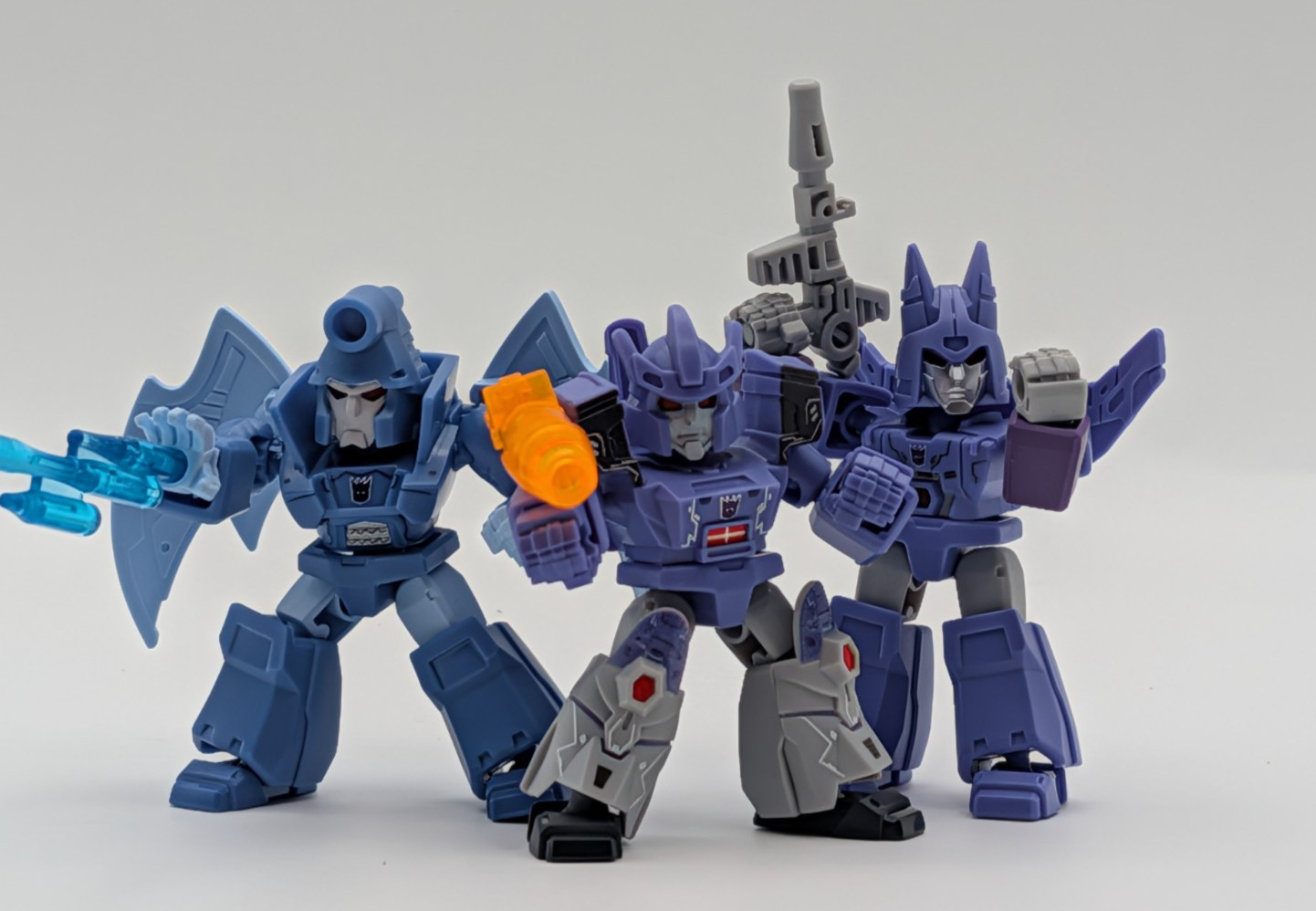 COMBO Blokees Defender TF: The Movie 3-Pack Galvatron, Cyclonus, Scourge Kits COMBO Blokees Defender TF: The Movie 3-Pack Galvatron, Cyclonus, Scourge Kits