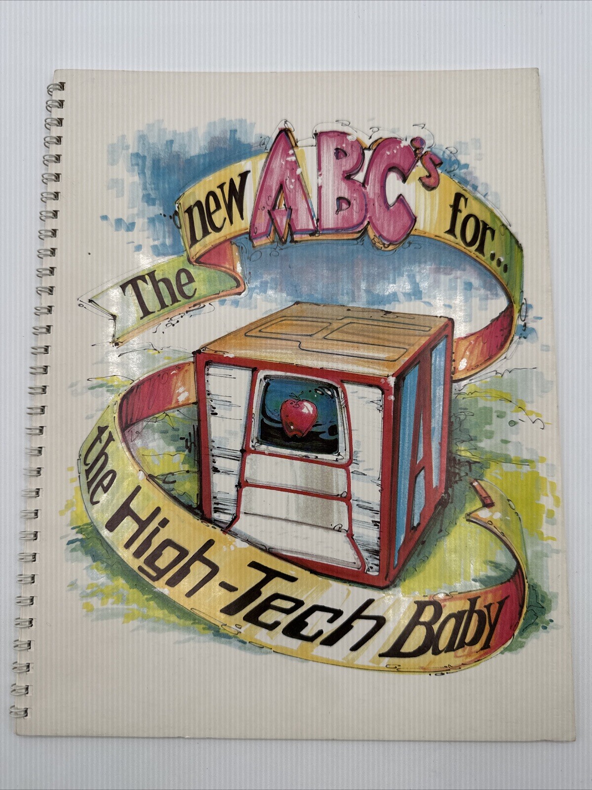 The New ABC’s For The New High Tech Baby Rare Apple California Computer 