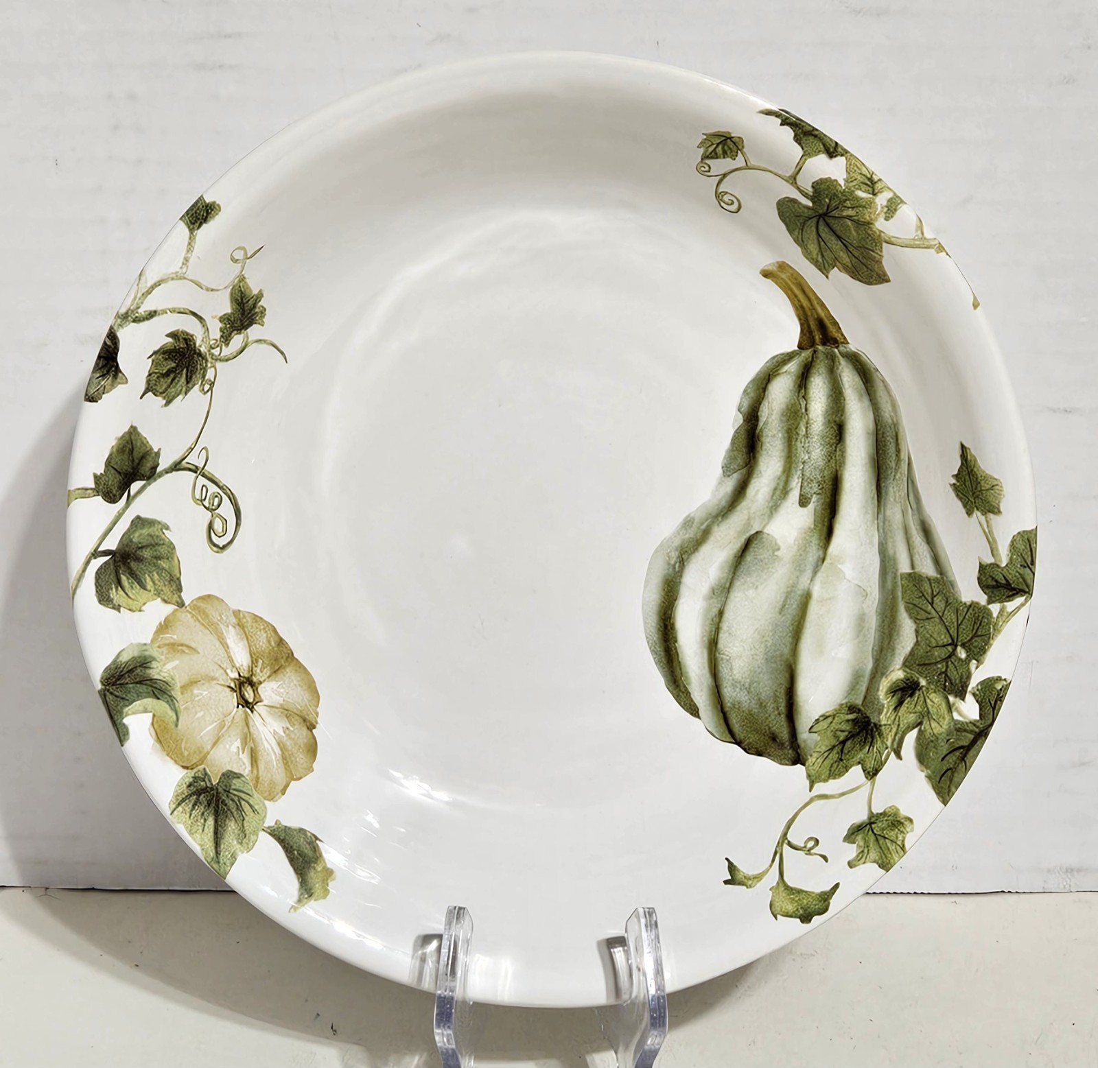 Pier 1  Autumn Bliss Soup Pasta 9” Bowl Earthenware