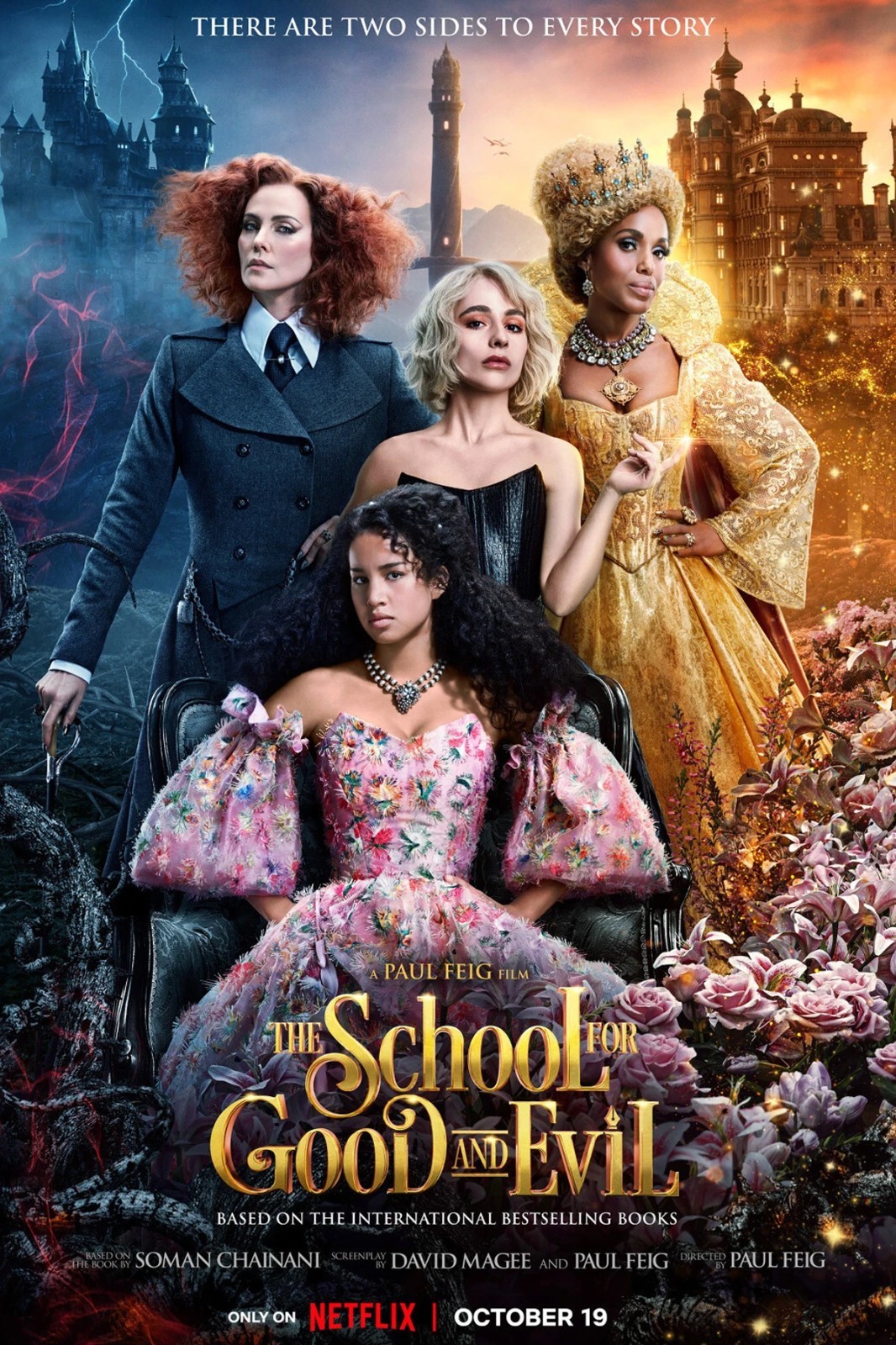 New The School for Good and Evil Film 2022 Gift For Fans Poster PT234 New The School for Good and Evil Film 2022 Gift For Fans Poster PT234