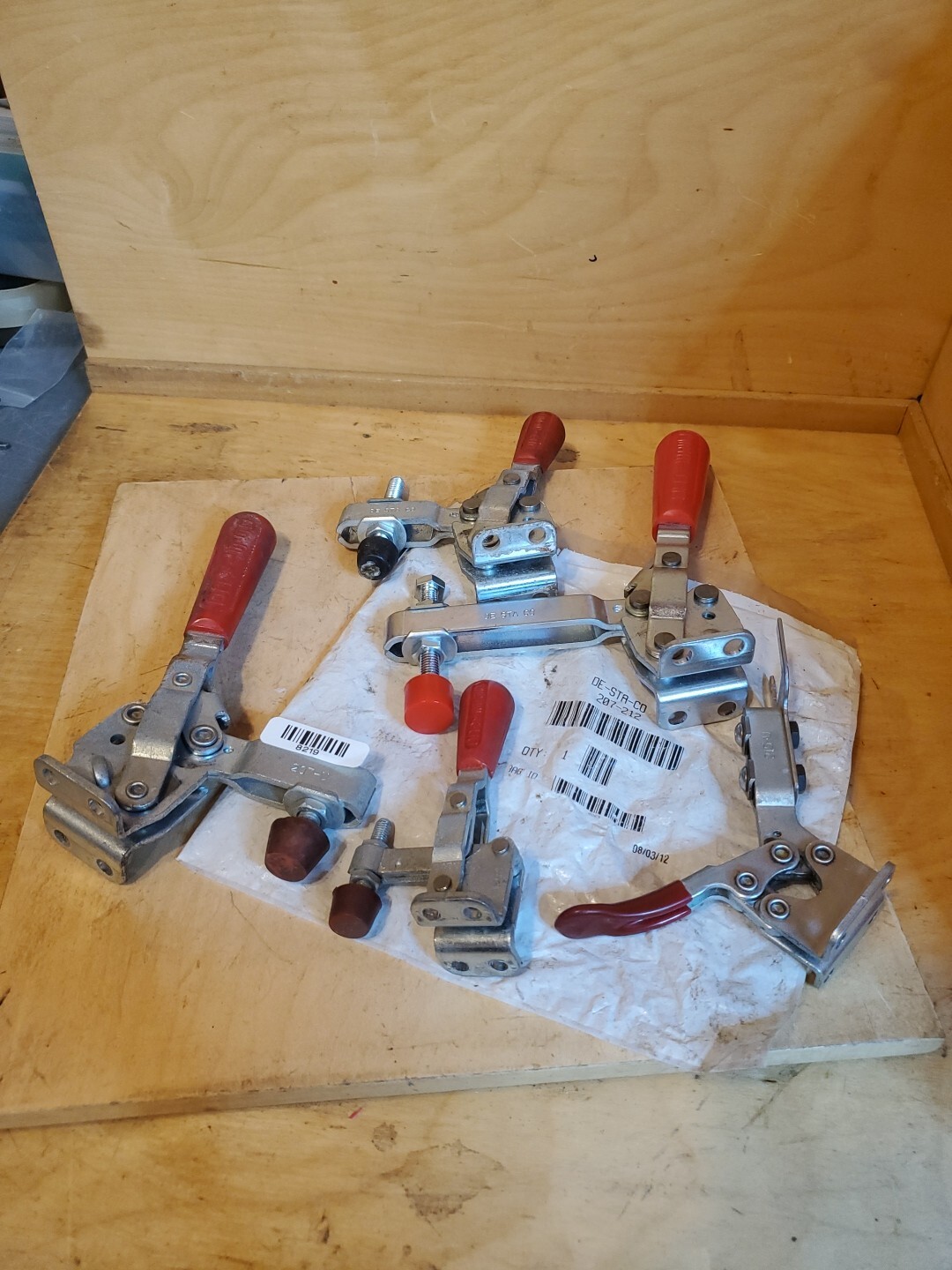 Destaco 215-U 207-U 207-212 Various Clamps As Pictured