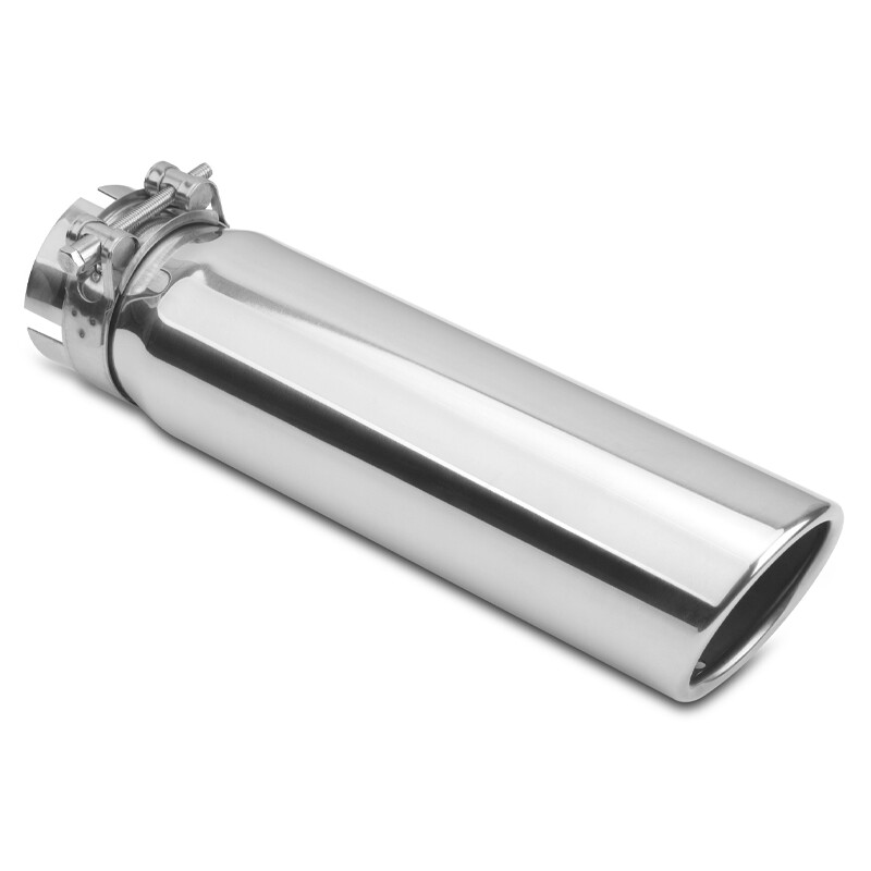 1pc/2pc Stainless Steel Exhaust Tip 2.5\