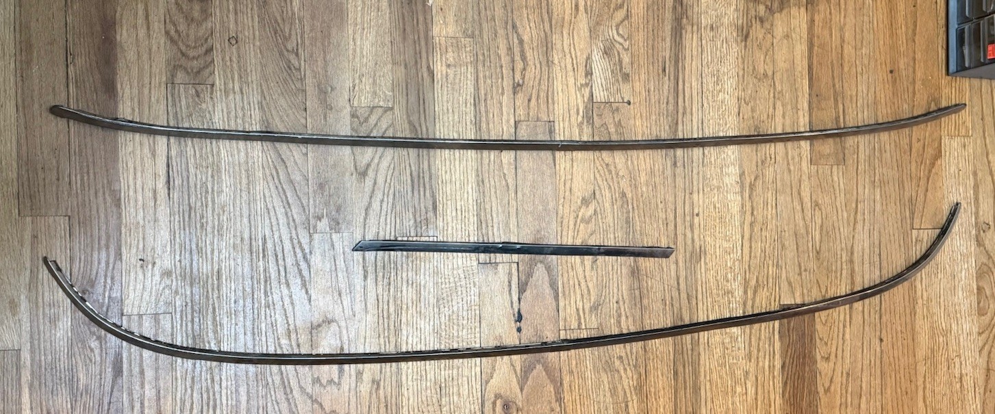 1962-65 Chevy II Nova; Rear Window Molding Set; 2 Door Hardtop; 7 Piece Set 1962-65 Chevy II Nova; Rear Window Molding Set; 2 Door Hardtop; 7 Piece Set