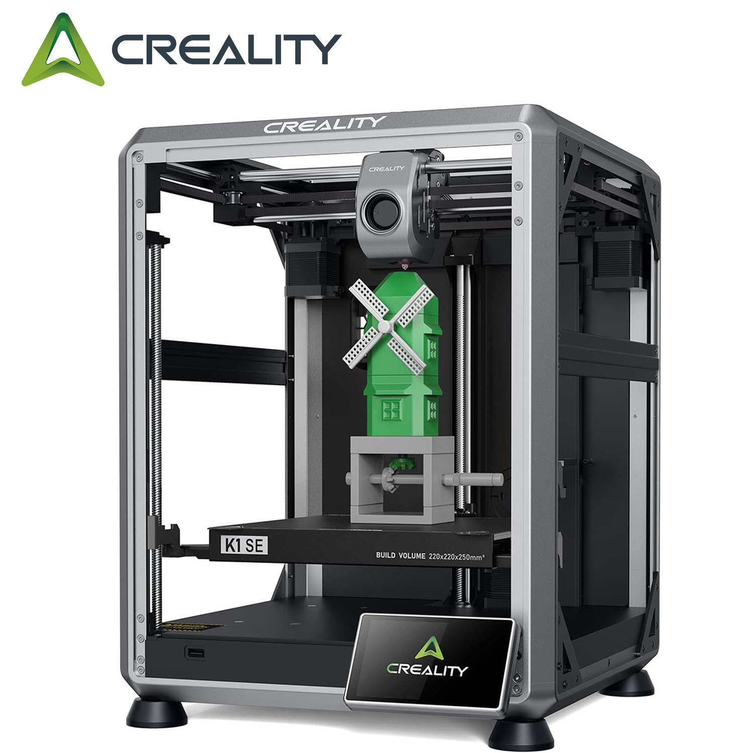 USED Creality K1 SE 3D Printer 600mm/s Max High-Speed Printing 250x220 USED Creality K1 SE 3D Printer 600mm/s Max High-Speed Printing 250x220