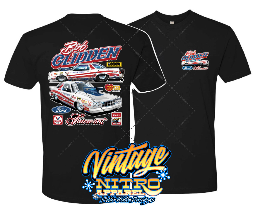 Bob Glidden\'s 1978 Fairmont Vintage 80\'s style T-Shirt (315) Bob Glidden\'s 1978 Fairmont Vintage 80\'s style T-Shirt (315)