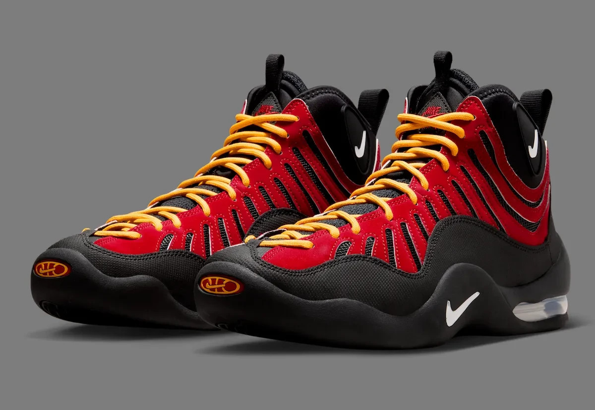 Nike Air Bakin OG Varsity Red/Varsity Maize-Black-White IQ5365-600 Nike Air Bakin OG Varsity Red/Varsity Maize-Black-White IQ5365-600
