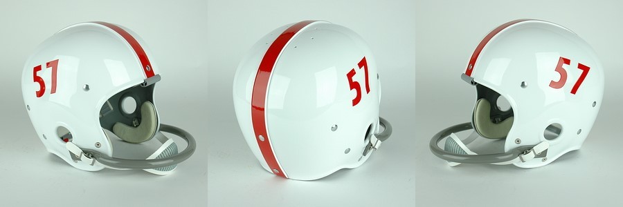 OKLAHOMA SOONERS 1957-1965 Vintage Riddell RK Suspension Football Helmet