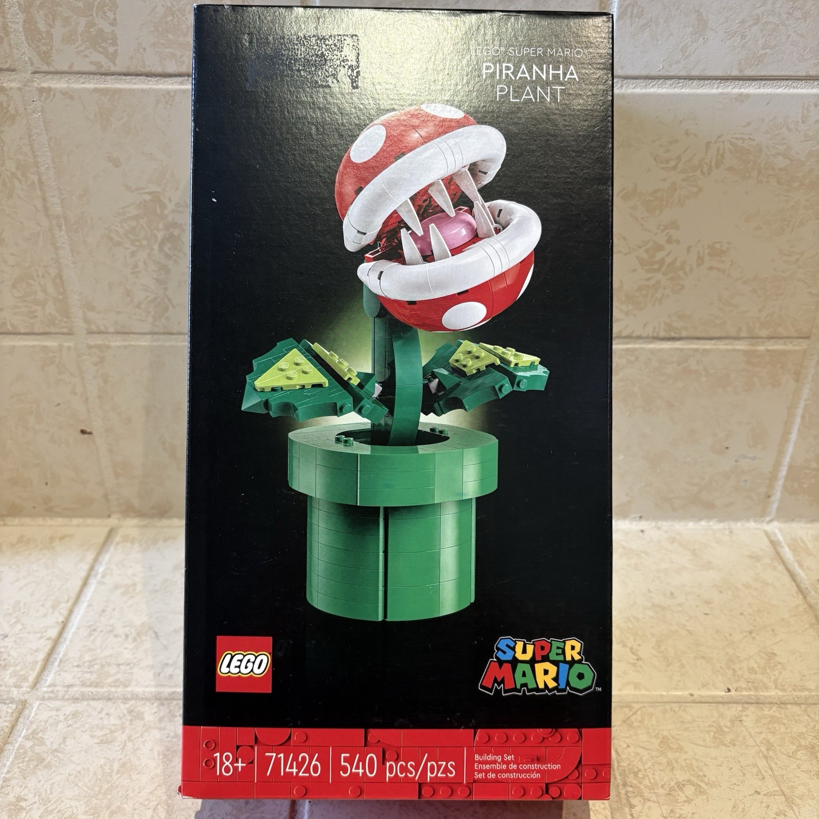 LEGO Super Mario Piranha Plant 71426 Limited Edition 540 pcs 18+ LEGO Super Mario Piranha Plant 71426 Limited Edition 540 pcs 18+