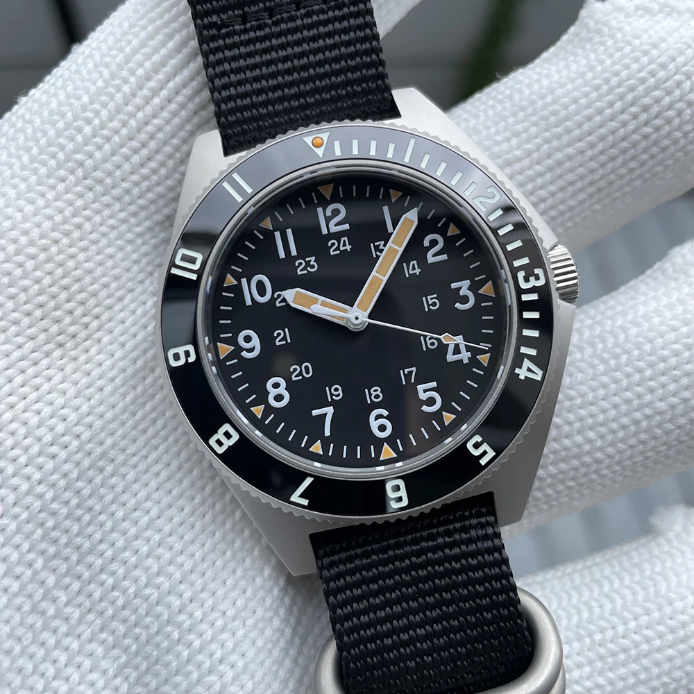 STEELDIVE SD1944 45mm Automatic Dive Watch NH35 Sapphire 200M Waterproof