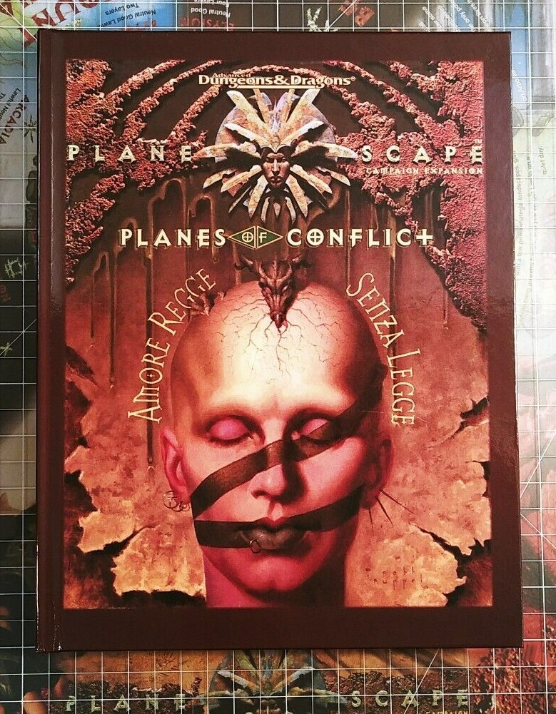 Planes of Conflict - Planescape - Dungeons & Dragons Hardcover - D&D - AD&D