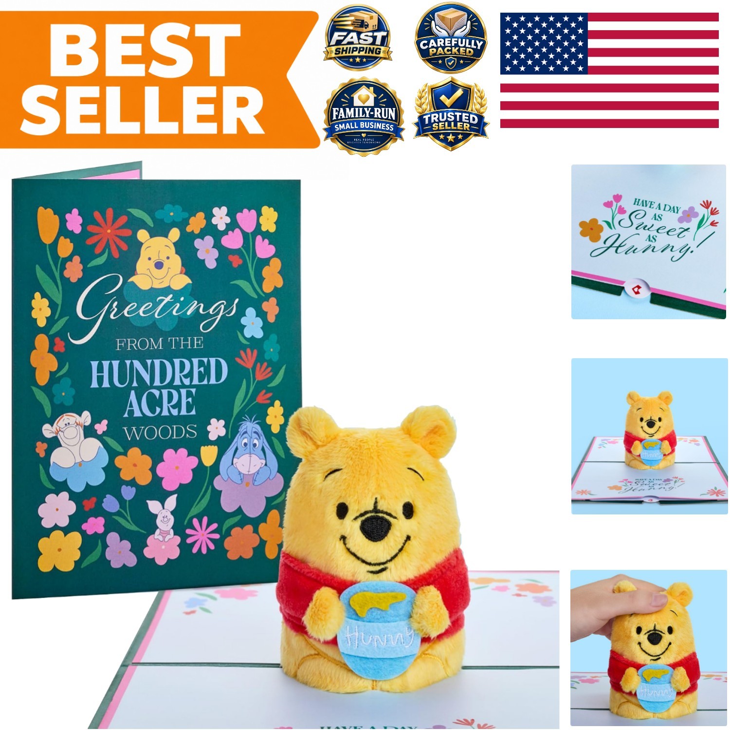 Disney\'s Winnie the Pooh Pop-Up Card: A Cherished Keepsake for Every Occasion