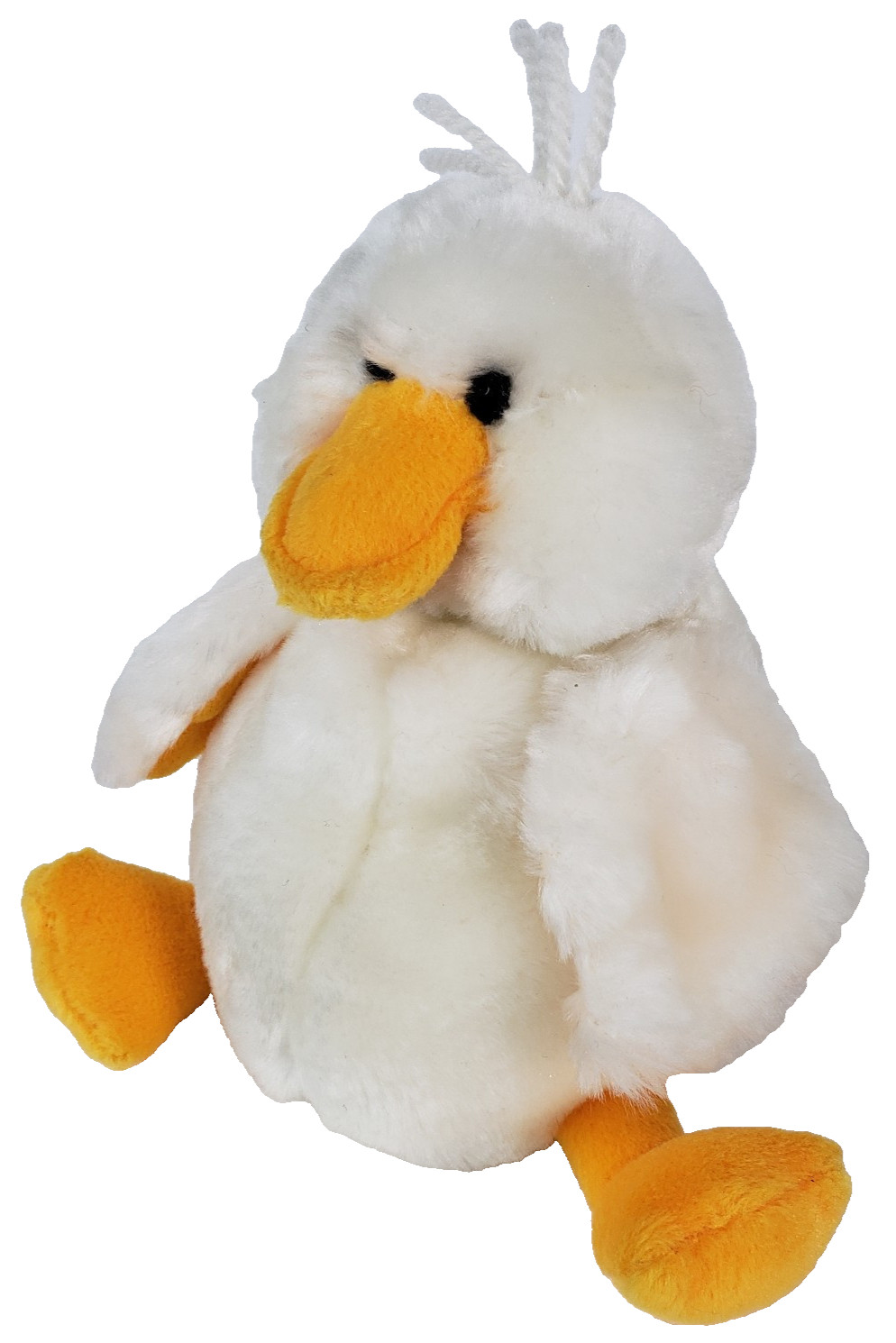 GUND Duck Omelette Plush Cream White Orange Feet Stuffed Animal Doll Toy Gift GUND Duck Omelette Plush Cream White Orange Feet Stuffed Animal Doll Toy Gift